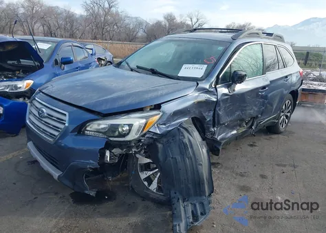 2017 Subaru Outback 2.5I Limited z USA, uszkodzony, nr VIN 4S4BSANC2H3221004